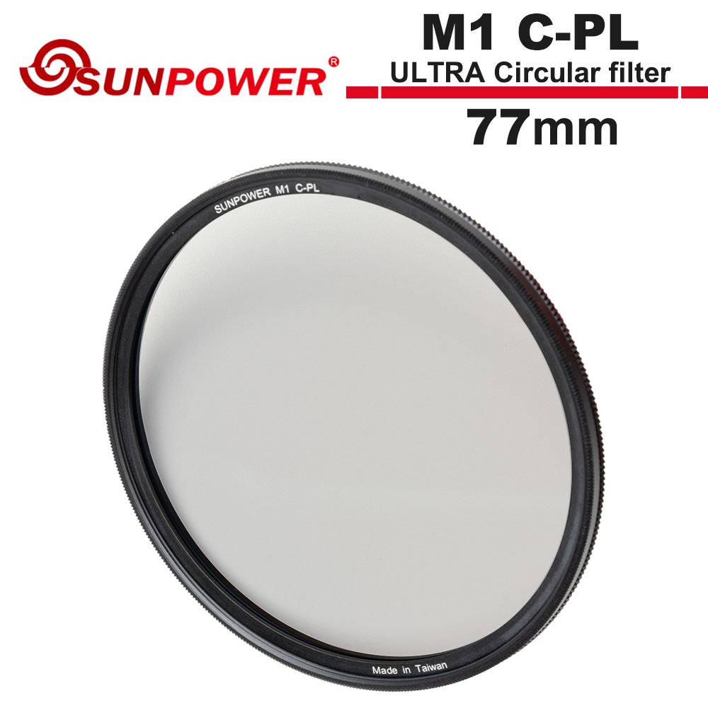 《WL數碼達人》SUNPOWER M1 C-PL 77mm ULTRA Circular filter 超薄框鍍膜偏光鏡