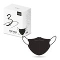 【中衛】醫療口罩-3D立體-酷黑1盒入-鬆緊耳帶(30入/盒)