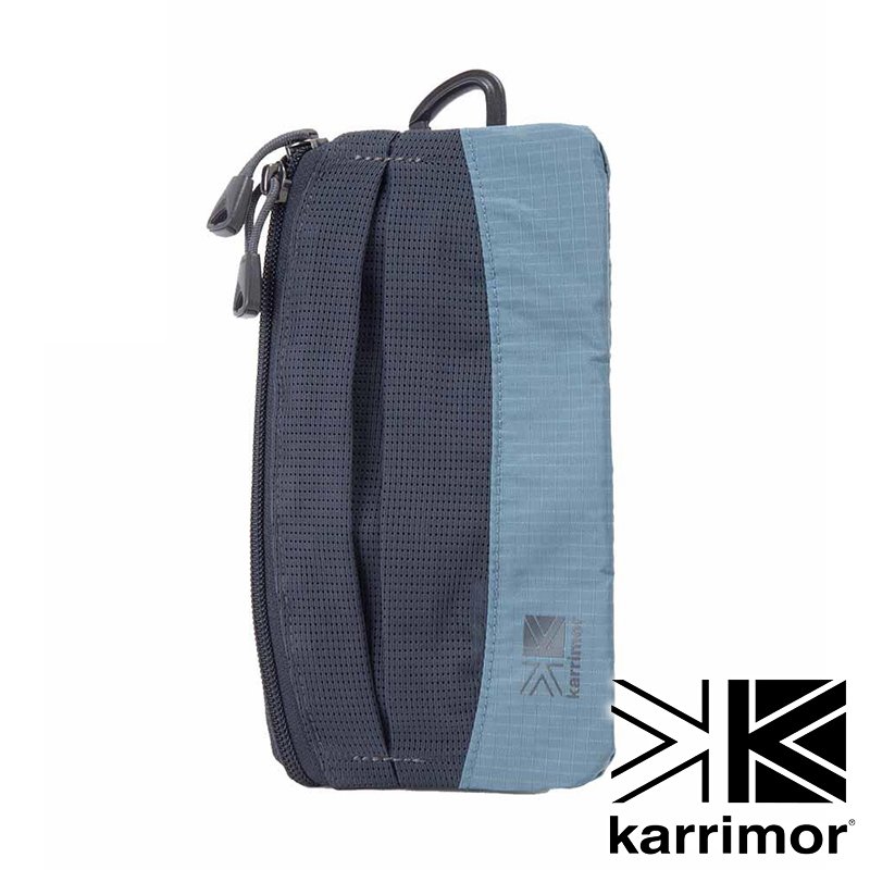 【karrimor】TC shoulder pouch 隨身包『鋼鐵藍』53618TCSPB 戶外 休閒 運動 露營 登山 背包 腰包 收納包