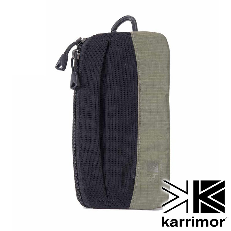 【karrimor】TC shoulder pouch 隨身包『淺橄欖綠』53618TCSPB 戶外 休閒 運動 露營 登山 背包 腰包 收納包