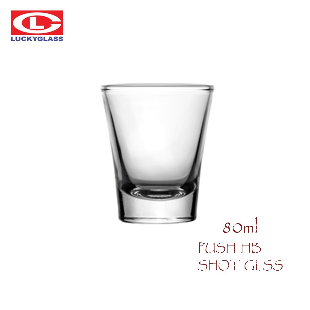 泰國LUCKY Rush HB Shot Glass 80mL 果汁杯 酒杯 水杯 飲料杯