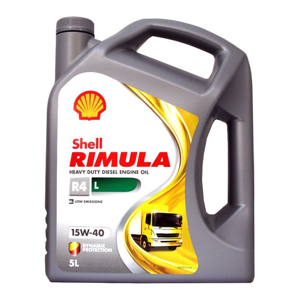 【易油網】SHELL RIMULA R4 L 15W40 5L 商用柴油車