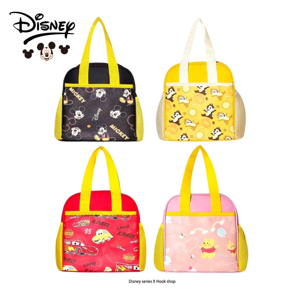 【Disney 迪士尼】新款迪士尼系列滿版造型餐袋/便當袋