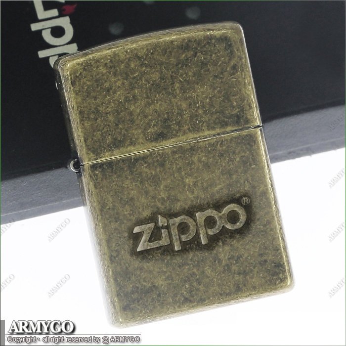 ZIPPO原廠打火機- NO.28994 (仿古鍍黃銅款)