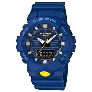 CASIO/ G-SHOCK/ 絕對強悍輕薄3D雙顯運動錶/ GA-800SC-2A