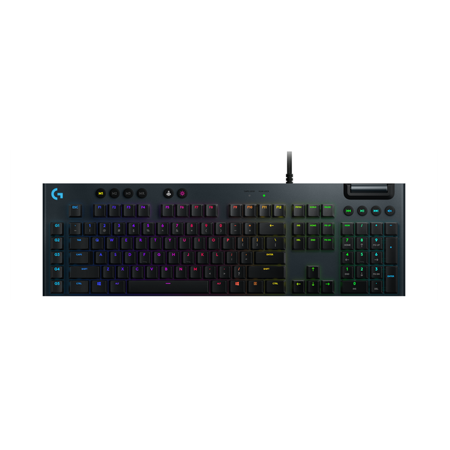 羅技 G813 RGB機械式短軸遊戲鍵盤 – 紅軸
