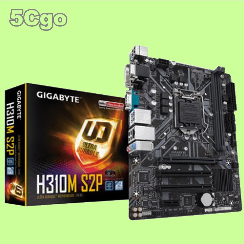 5Cgo【權宇】陸板 技嘉Intel H310M S2P Micro-ATX 1151主機板2×PCI最大32GB 含稅