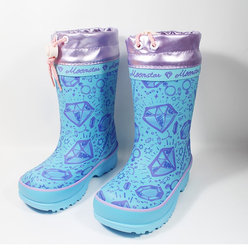 S(D1) MOONSTAR 月星 兒童雨鞋 雨靴 防水 柔軟 保暖 耐磨橡膠 MSWC021R6【陽光樂活】