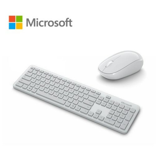 Microsoft 微軟精巧藍牙鍵鼠組 (月光灰) QHG-00048
