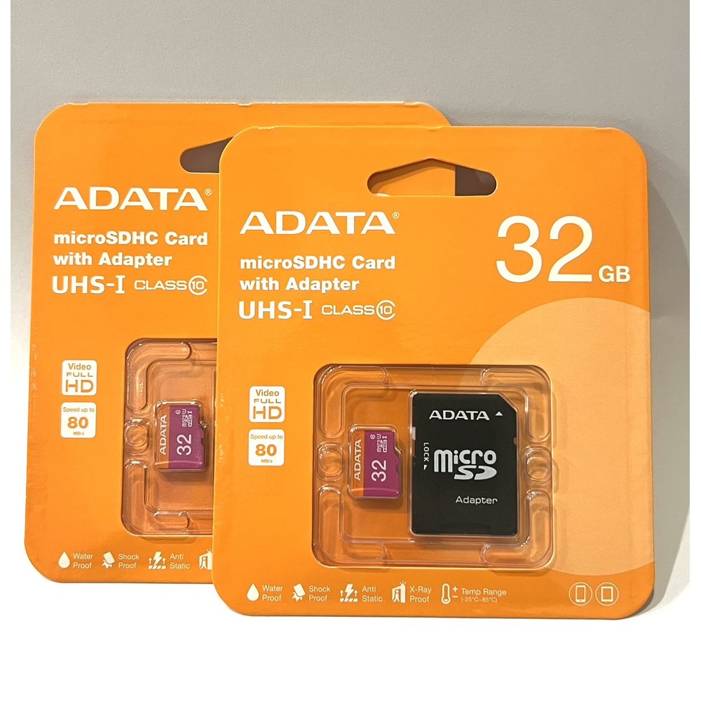【鼎立資訊】威剛 Micro SD 32GB 記憶卡sd 32G ADATA C10 TF 32g