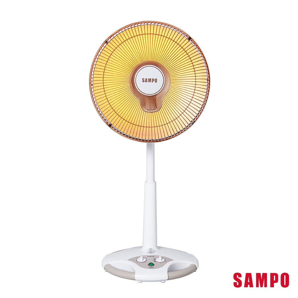 SAMPO聲寶 14吋負離子紅外線(鹵素)電暖器 HX-FG14F [A級福利品•數量有限]