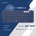 KINYO藍牙無線雙模鍵盤GKB360