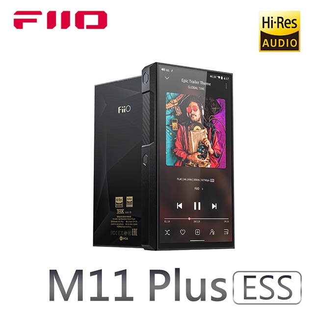 walkbox代理【FiiO M11 Plus Android高階無損可攜式音樂播放器】支援AirPlay/觸控音量/藍牙AAC/aptX HD/LDAC傳輸/支援電腦USB DAC