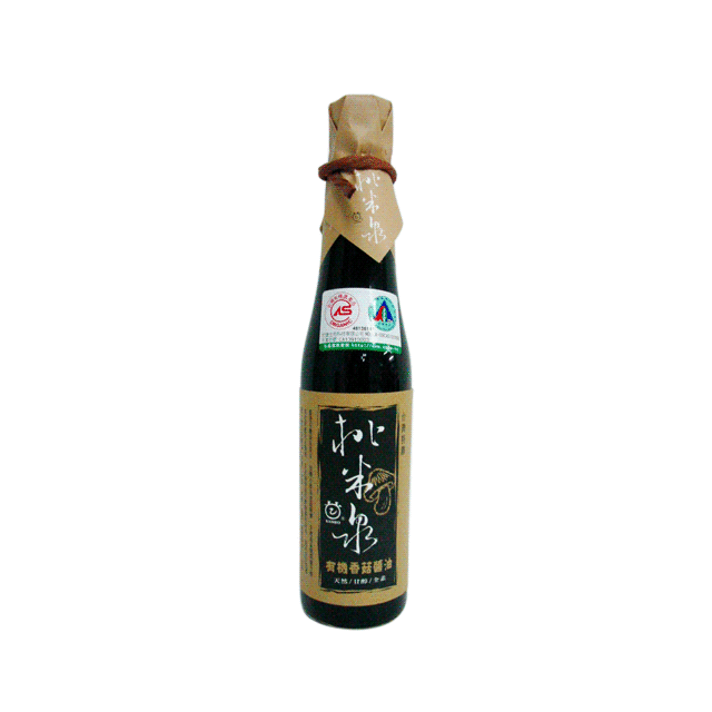 【桃米泉】有機香菇醬油(420g/瓶)