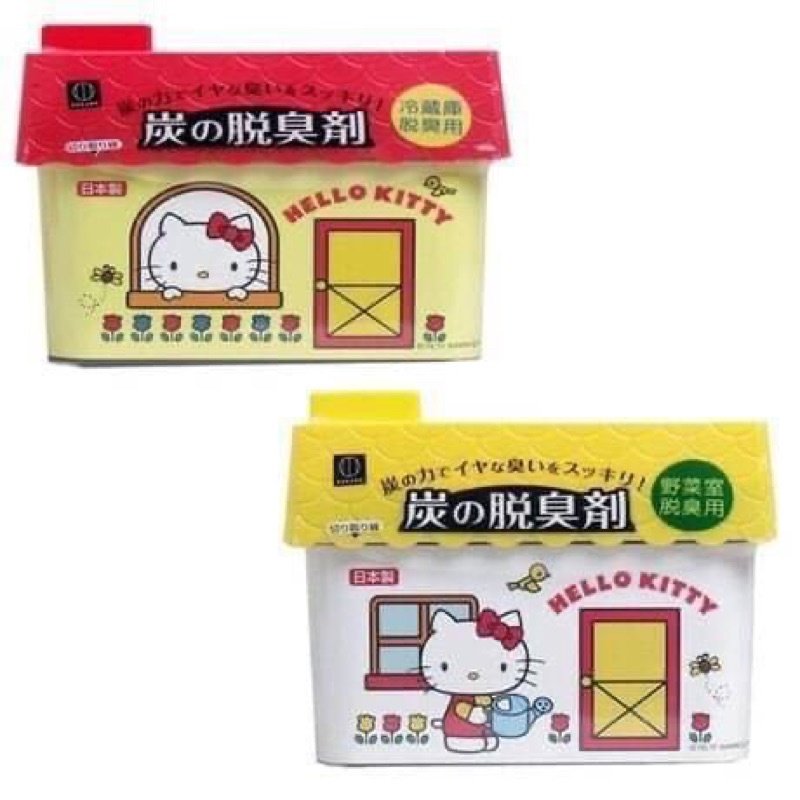 佳佳玩具 --- Kitty 炭的除臭劑 冰箱專用 野菜專用 脫臭劑 正版授權 日本進口【37C9-862467】