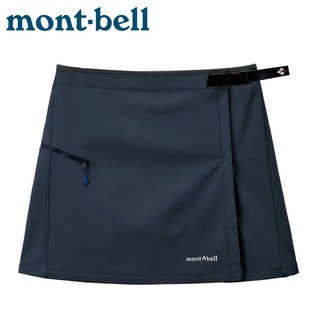 【Mont-Bell 日本 女 NOMAD WRAP SHORTS軟殼短褲《藍》】1105524/冬季短褲/休閒短褲