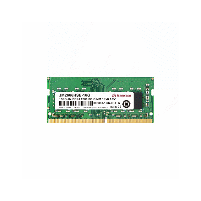 創見16GB JM DDR4 2666 SO-DIMM 1Rx8 1.2V(FOR NB) 記憶體