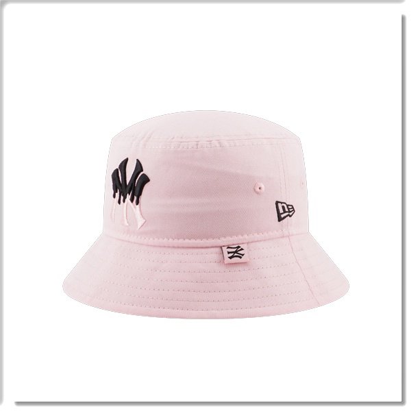 【ANGEL NEW ERA】NEW ERA MLB 童帽 漁夫帽 大童 粉紅色 洋基 紐約 NY 冰淇淋字體