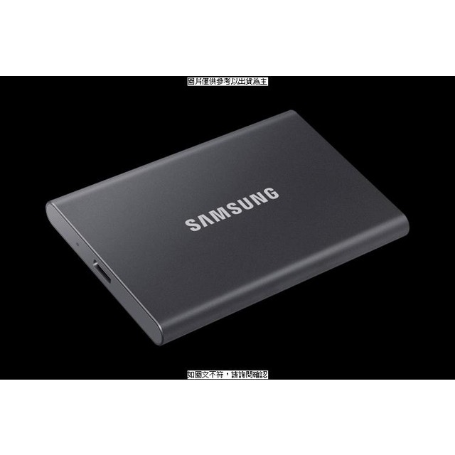 促] SAMSUNG Samsung T7 2TB(灰)/(MU-PC2T0T/WW)/(迷你移動固態硬碟