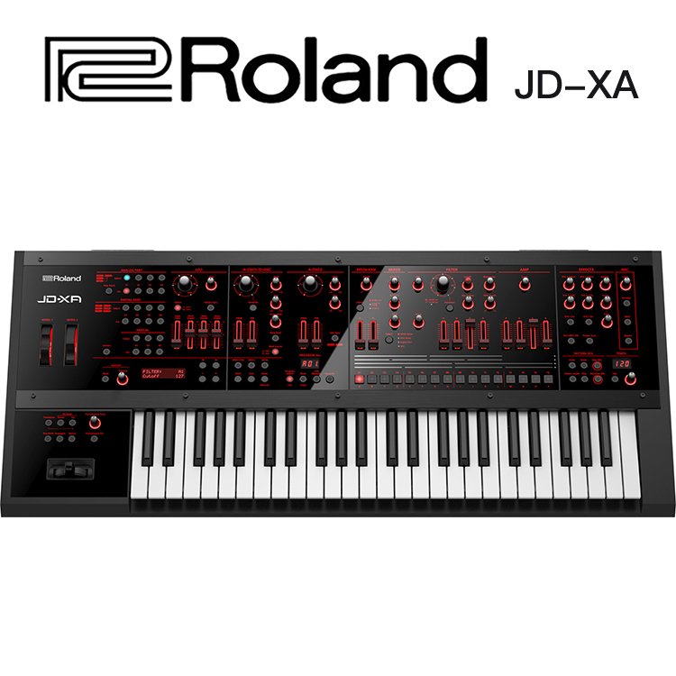 Roland JD-XA 類比/數位跨界融合合成器/49鍵鍵盤/原廠公司貨