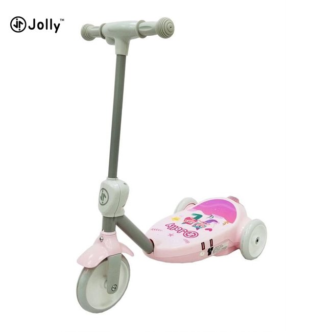 英國 Jolly 夢幻電動泡泡車(粉色) /趣味滑步車.寶寶平衡車.三輪滑板車