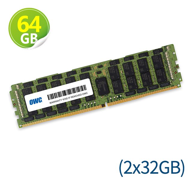 64GB (32GB x2) RDIMM Memory PC-21300 DDR4 ECC-REG 2666MHz 適用於 Mac Pro 2019 &amp; 2020