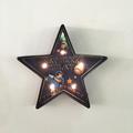 LOFT仿舊壁掛式5角星星造型標誌燈招牌 工業風趣味懷舊鐵製STAR燈牌 復古鐵皮星形足球籃球橄欖球棒球運動圖案LED燈(880元)
