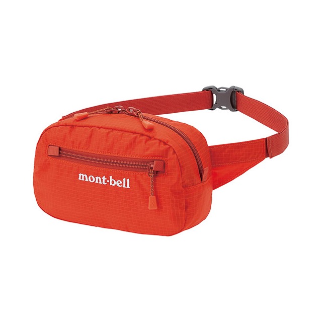Mont-bell Pocketable Light Pouch 輕量收納腰包 S 橙橘 1123985-SSOG 游遊戶外Yoyo Outdoor