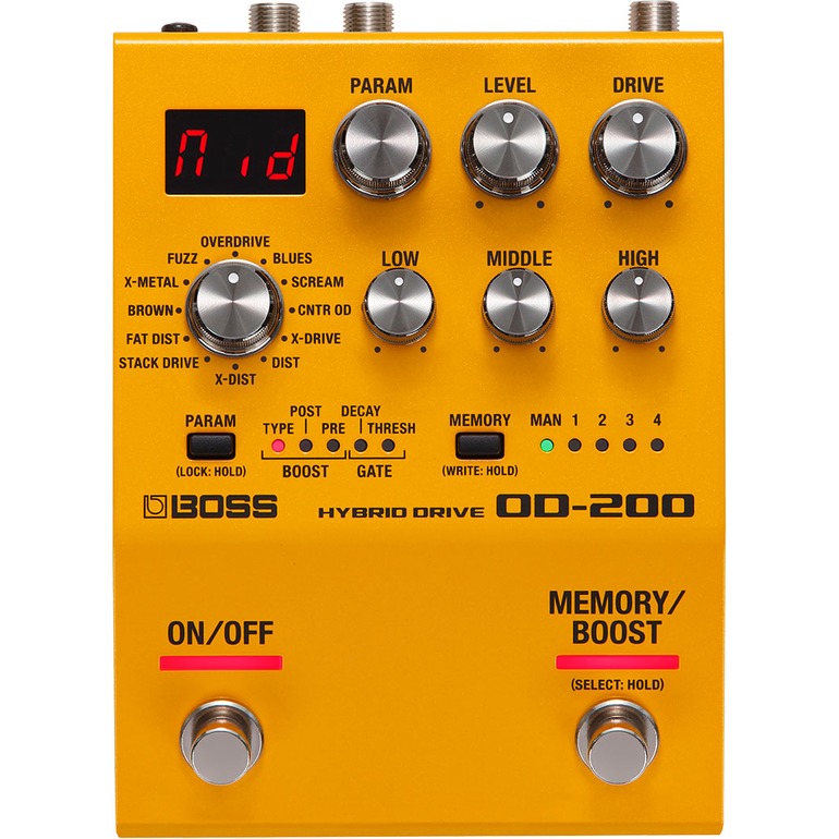 亞洲樂器 Roland BOSS OD-200 BOSS Overdrive效果器