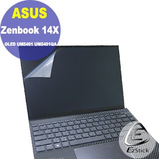 【Ezstick】ASUS UM5401 UM5401QA 特殊規格 靜電式筆電LCD液晶螢幕貼 (可選鏡面或霧面)