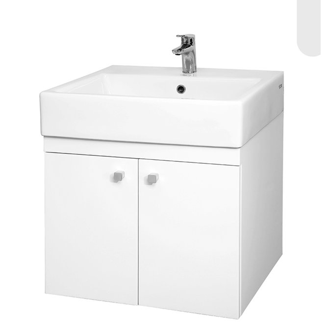 [ 新時代衛浴 ] TOTO-LW711RCB臉盆專屬浴櫃，雙開門，發泡板鋼琴烤高品質JJ711D