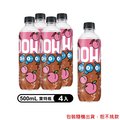【OOHA】氣泡飲 水蜜桃烏龍茶 寶特瓶500ml x4入/組
