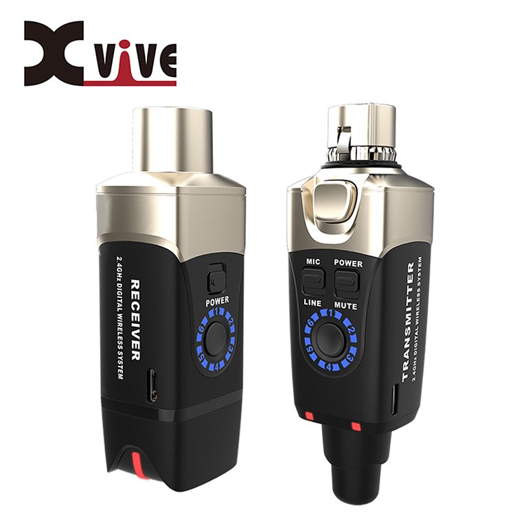 Xvive U3 Microphone Wireless System 無線麥克風無線發射/接收器組/隨插即用/原廠公司貨