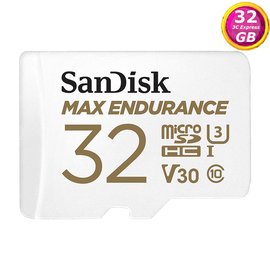 (50片入)SanDisk 32GB 32G microSDHC【Max Endurance】microSD SD V30 U3 4K C10錄影記憶卡
