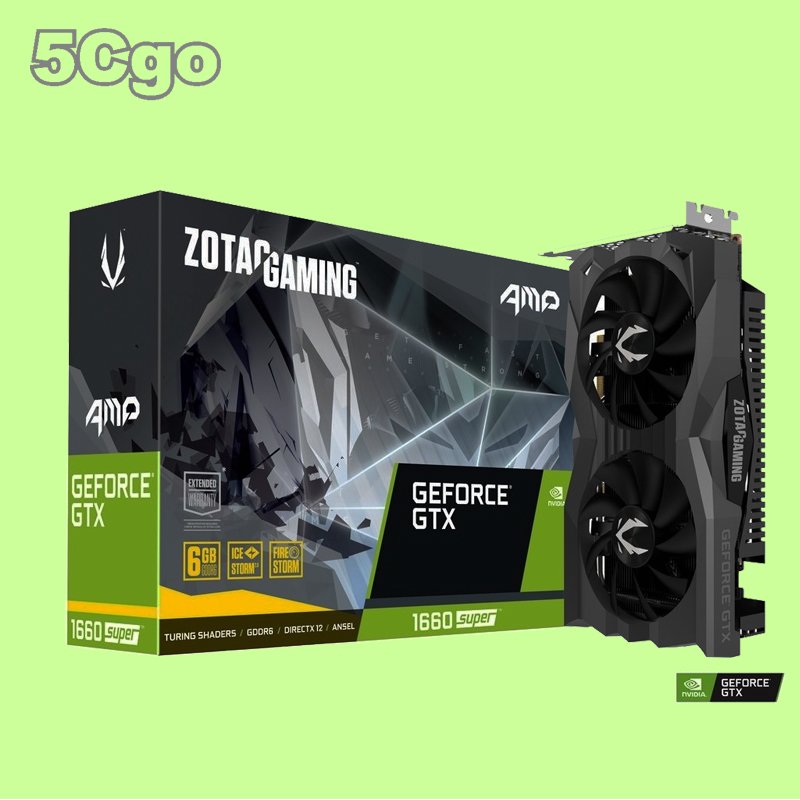 5Cgo【權宇】 ZOTAC GAMING GeForce GTX 1660 SUPER AMP 3年保 含稅