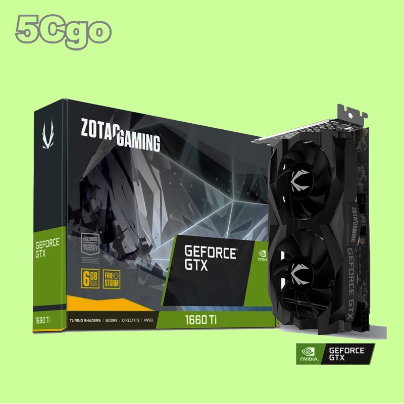 5Cgo【權宇】ZOTAC GAMING GeForce GTX 1660 Ti 6GB GDDR6 3年保 含稅