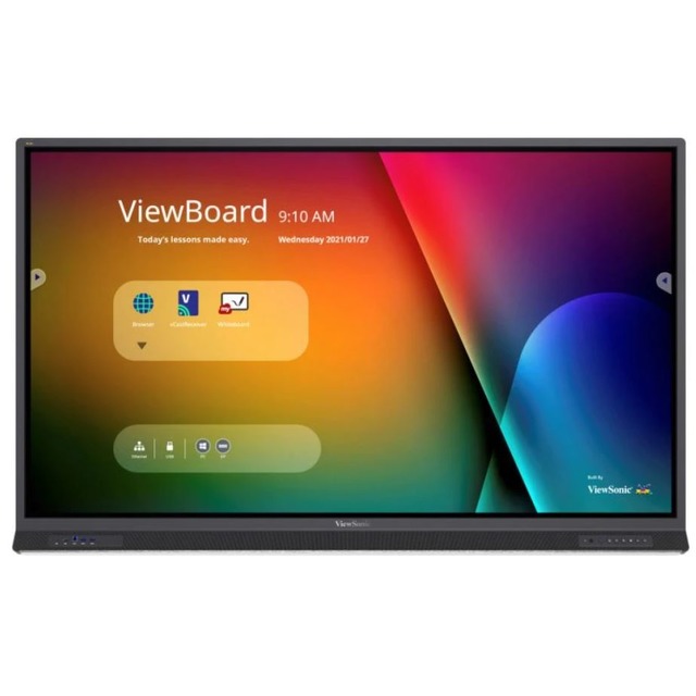 VIEWSONIC IFP7552-1A / IFP7552-1B 75吋 4K Ultra HD ViewBoard 智慧互動電子白板原廠公司貨送基本安裝教學。