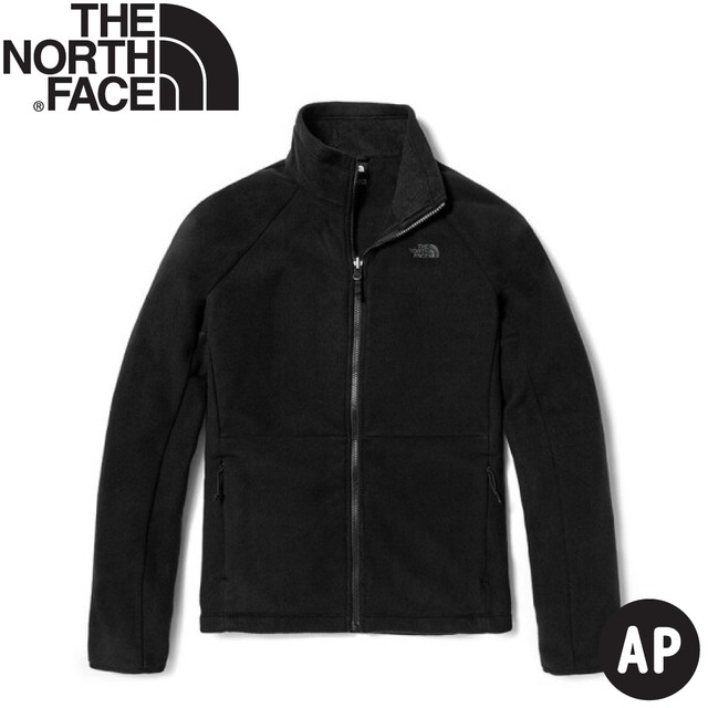 【The North Face 女 可套式刷毛保暖外套 AP《黑》】5GB4/刷毛外套/立領外套/保暖夾克