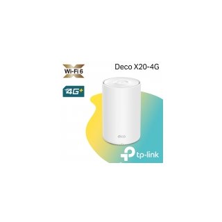 【TP-LINK】Deco X20-4G AX1800 4G+ 完整家庭 WiFi 6 路由器 1入