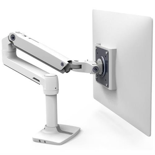 Ergotron愛格升專業顯示器支架LX Desk Monitor Arm(白色)(無鎖孔套件)