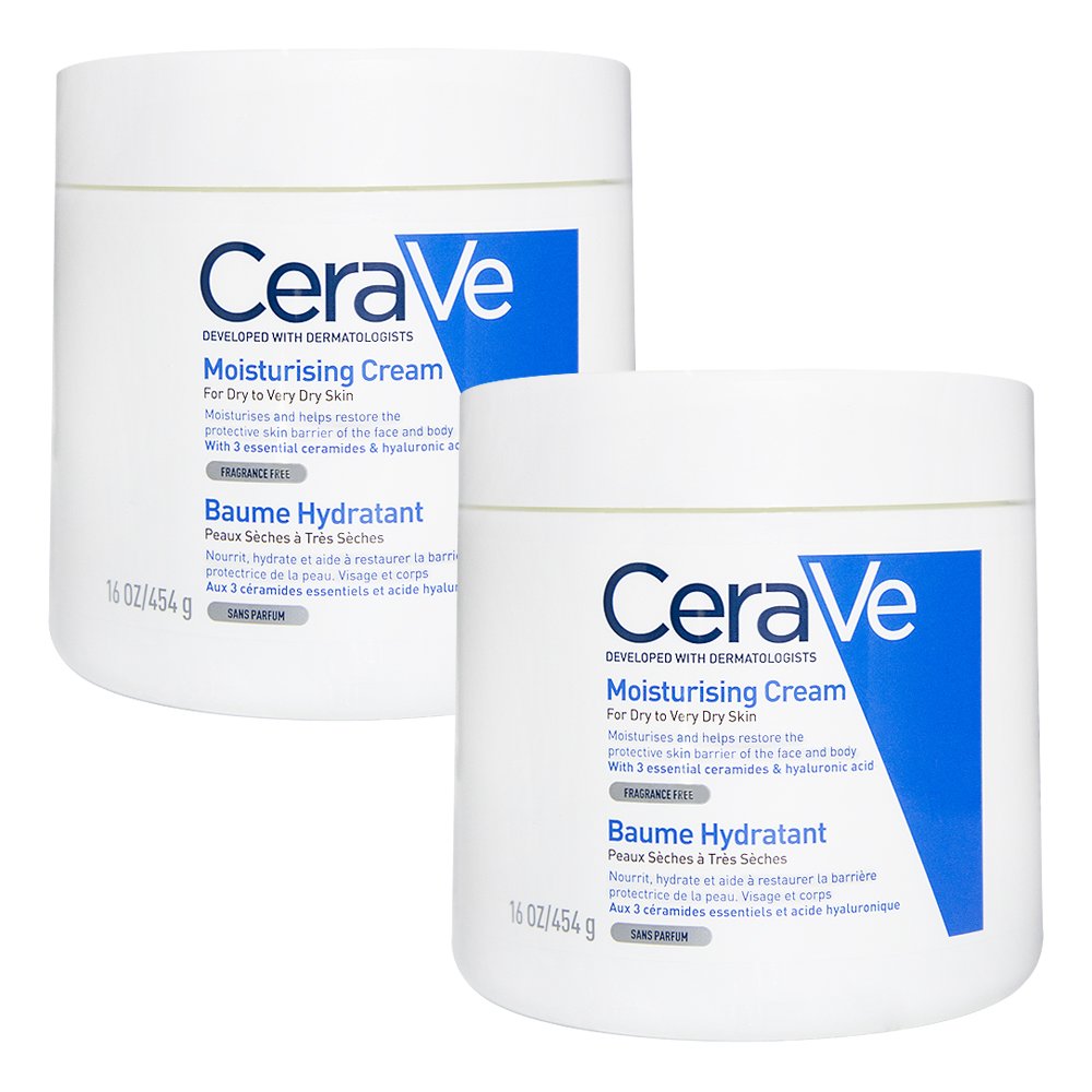 CeraVe適樂膚 長效潤澤修護霜454g(2入組)