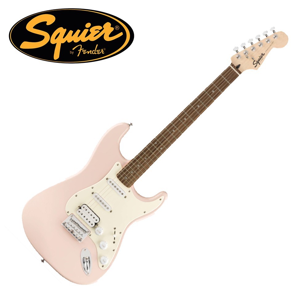 亞洲樂器 Fender Squier Bullet Stratocaster HSS SHP 電吉他 粉紅色