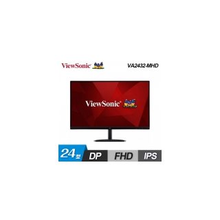 【ViewSonic 優派】VA2432-MHD 24型 IPS 薄邊框 廣視角 電腦螢幕