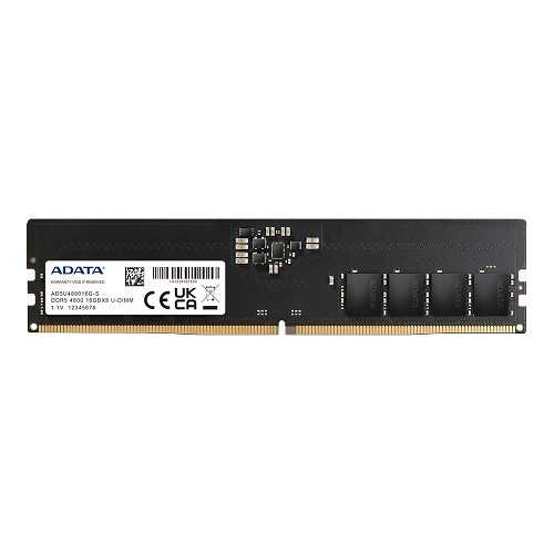 威剛 DDR5-4800 16GB*1 CL40 FOR PC(Intel 12代適用) 記憶體