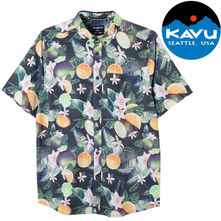 KAVU River Wrangler 男款短袖襯衫 5093 1650 帕薩蒂娜