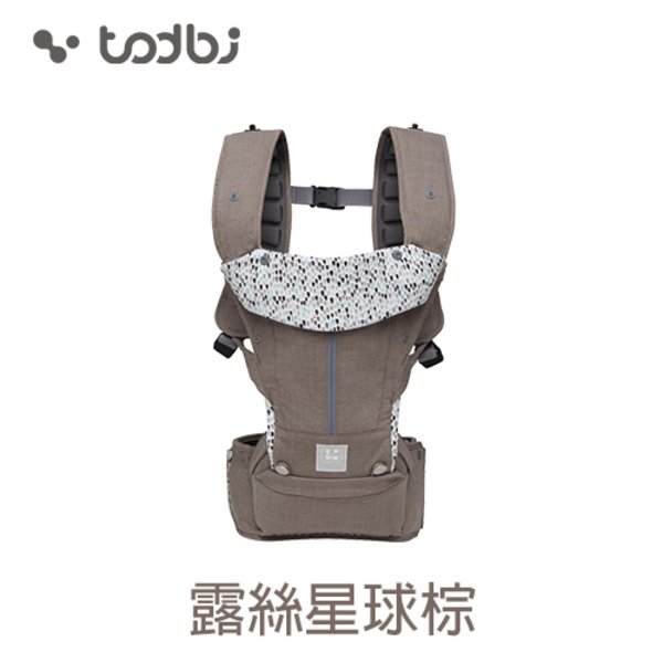 todbi air peacell空氣超天然氣囊背巾(頂級版)-露絲星球棕