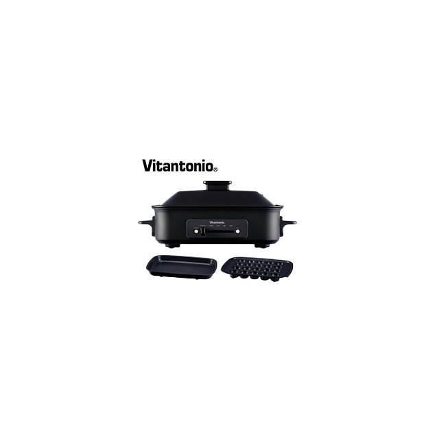 Vitantonio (35006511)Vitantonio多功能電烤盤(霧夜黑)
