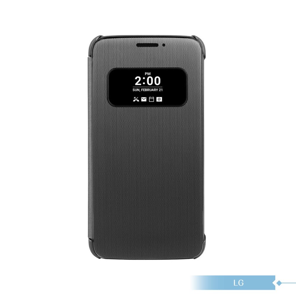 LG 原廠G5 / G5 Speed / G5 SE 專用 智能感應式皮套【台灣公司貨】CFV-160 - 黑色