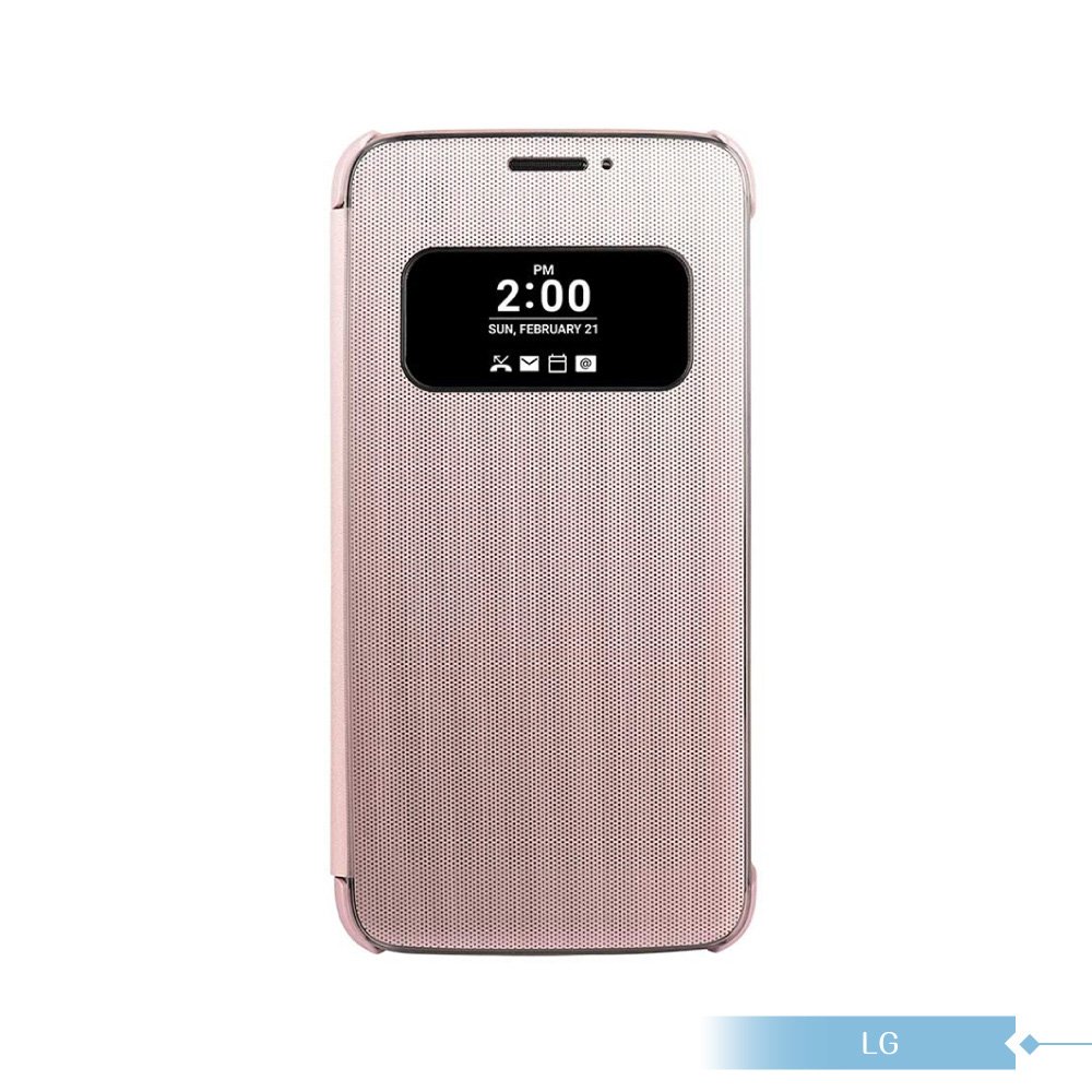 LG 原廠G5 / G5 Speed / G5 SE 專用 智能感應式皮套【台灣公司貨】CFV-160 - 粉色