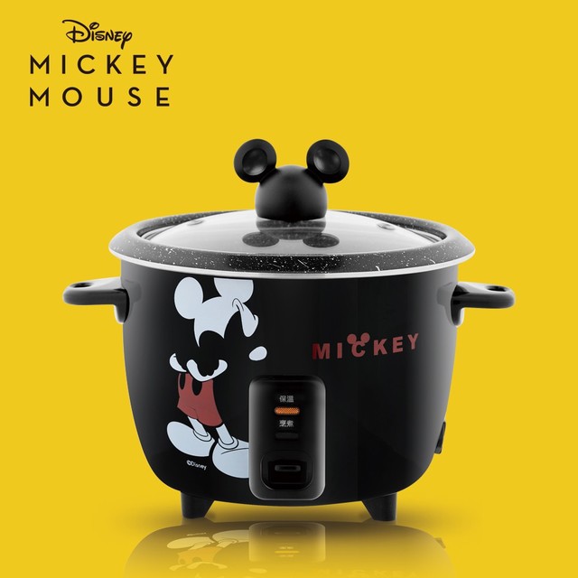 【Disney迪士尼】米奇曜黑食物料理鍋(MK-HC2102)